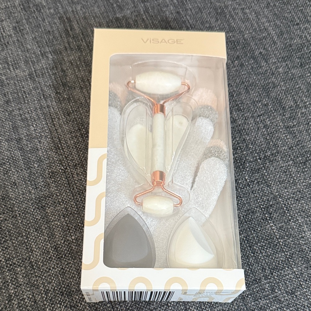 Visage Facial Roller and Brush Set